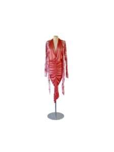 Christina Halter Dress with Bias Jacket