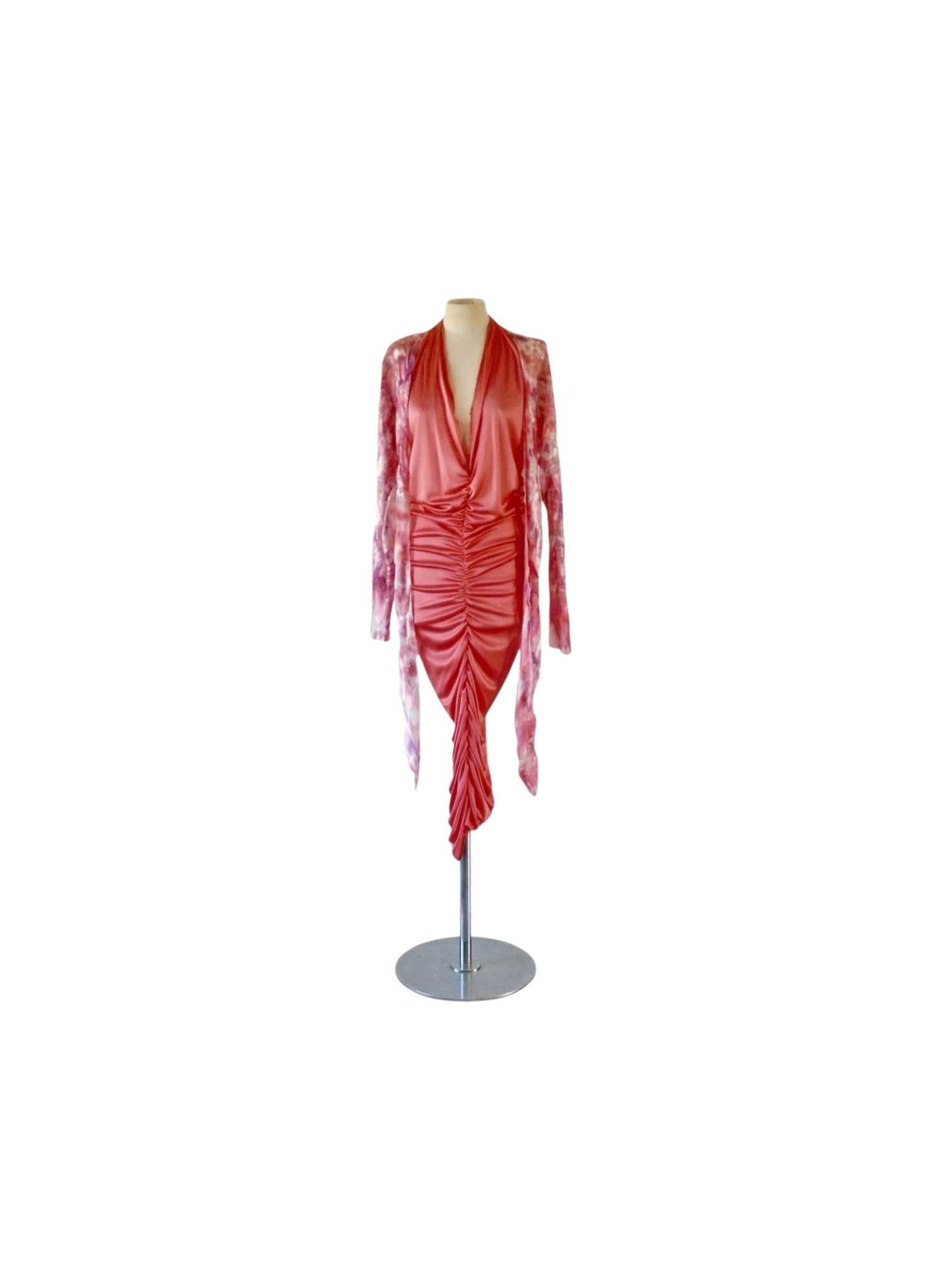 Christina Halter Dress with Bias Jacket