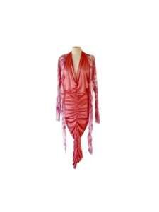 Christina Halter Dress with Bias Jacket