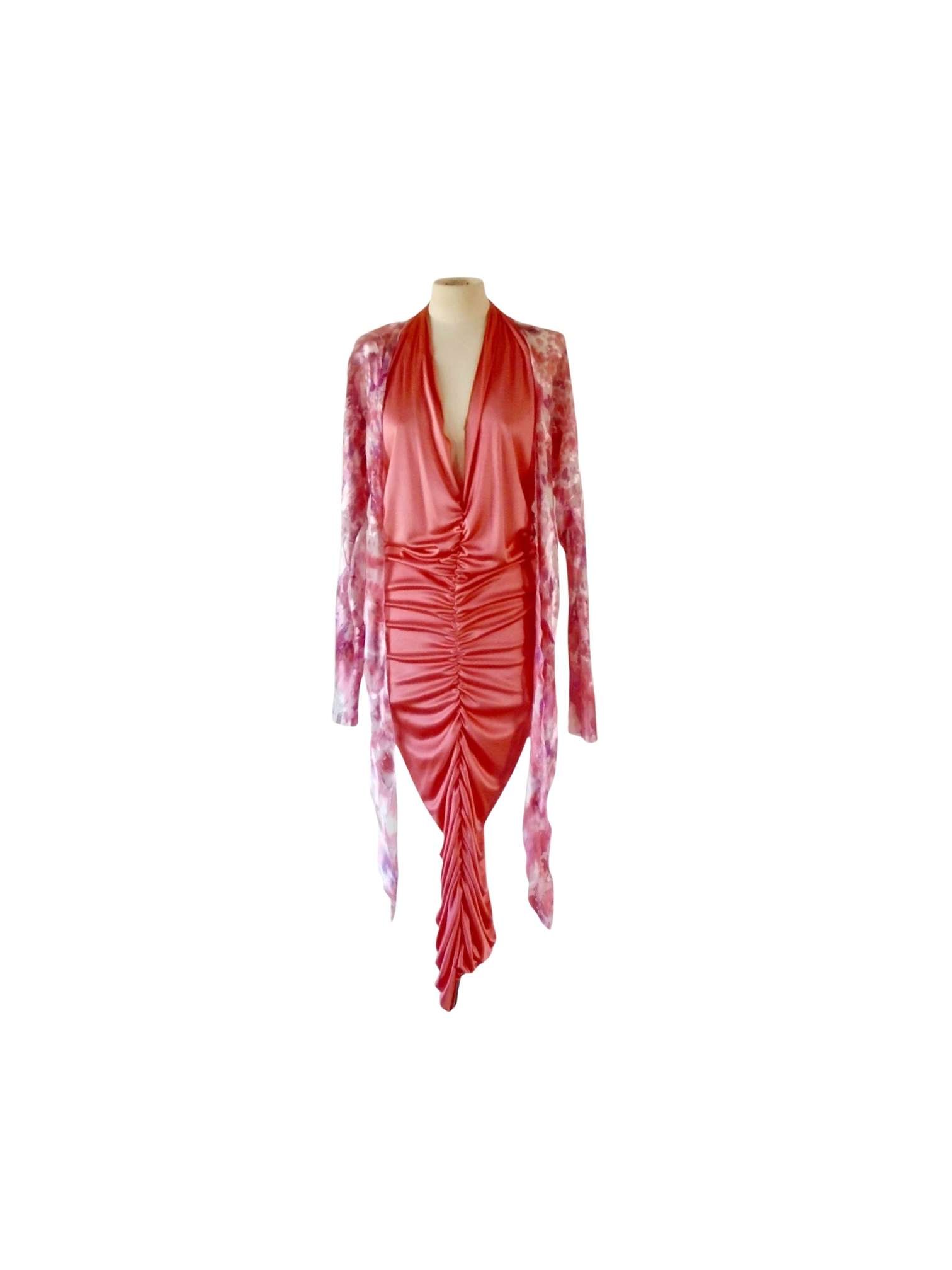 Christina Halter Dress with Bias Jacket